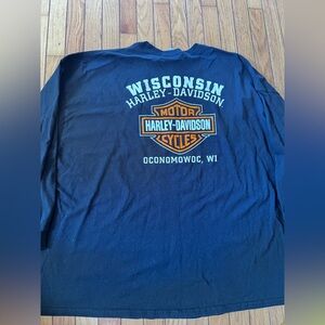 Harley-Davidson men's t-shirt Wisconsin Harley Davidson Oconomowoc Size 5X